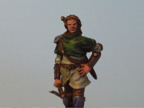 Soldado De Plomo Mercenario Medieval 54mm