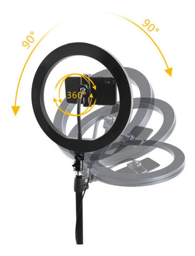 Ring Ligth Luz Led 10 Pol Completo Tripé Suporte Celular