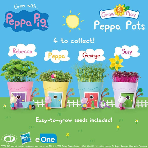 Peppa Pig Grow Play Peppa Pots - George, Pp102