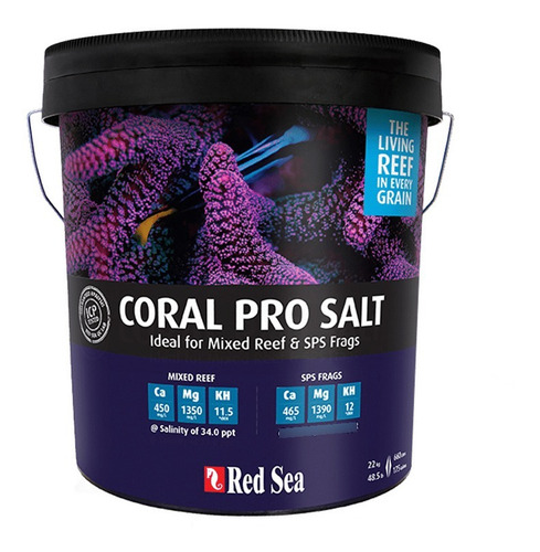 Red Sea Sal Coral Pro - Balde 22kg - Faz 660 L