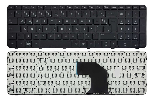 Teclado P/ Hp Pavilion G6-2000 Aer36u01310 Com Moldura