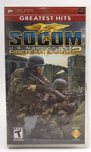 Socom U.s. Navy Seals Fireteam Bravo 2 Psp * R G Gallery (Usado)