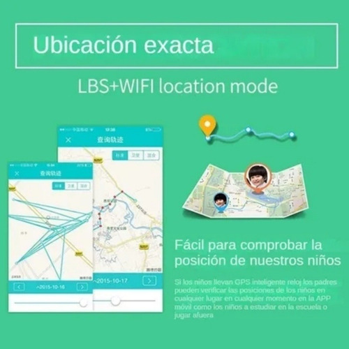 Reloj Inteligente Smartwatch For Niños, Gps, Llamadas, Cáma