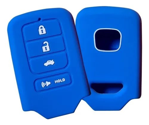 Car Funda Silicon Honda Civic 4 Botones Envió Gratis