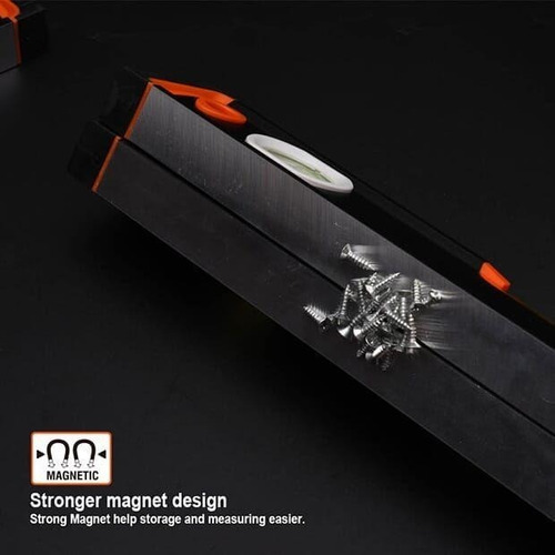 Imagen 3 de 9 de Nivel Magnetico Aluminio 80cm Harden Pro 580538