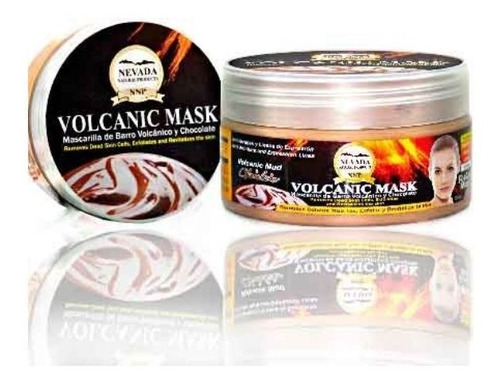 Mascarilla De Barro Volcánico Y Chocola - mL a $418