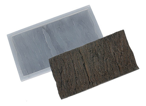 Molde De Silicone 019 - Textura Casca De Árvore Sa - Renda
