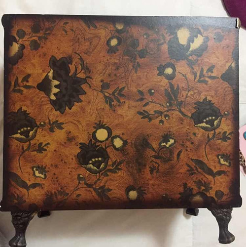 Imagen 8 de 10 de Joyero Decorativo En Madera