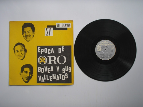 Lp Vinilo Bovea Y Sus Vallenatos Vol2 Época De Oro Colombia