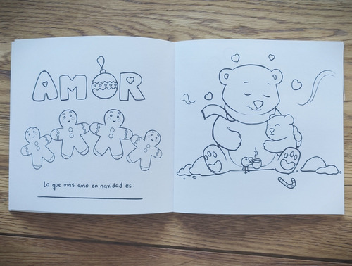 Imagen 2 de 4 de Libro Para Colorear - Coloreando Emociones En Navidad