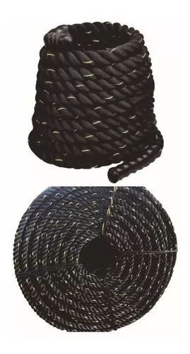 GENERICO Cuerda Crossfit - Funcional Battle Rope 38 Mm X 10 Mt