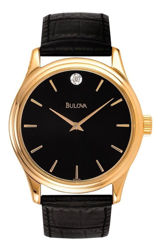 Reloj Bulova Corporate Diamond Original H Time Square