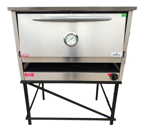 Horno Pizzero Rotisero 6 Moldes Rovesco C/ Calientaplatos