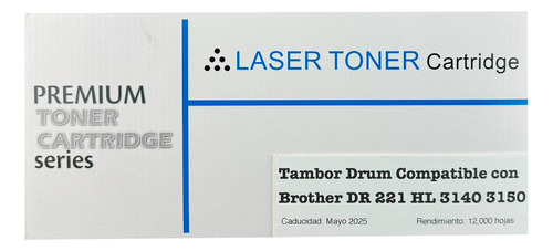 Tambor Drum Compatible Con Brother Dr 221 Hl 3140 3150 3170