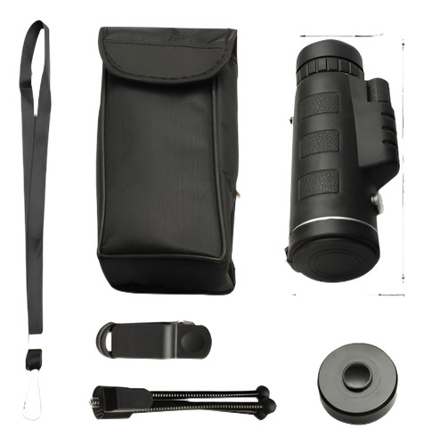 1 Pc 40 X 60 Telescopio Monocular Militar Hd Portátil Para V