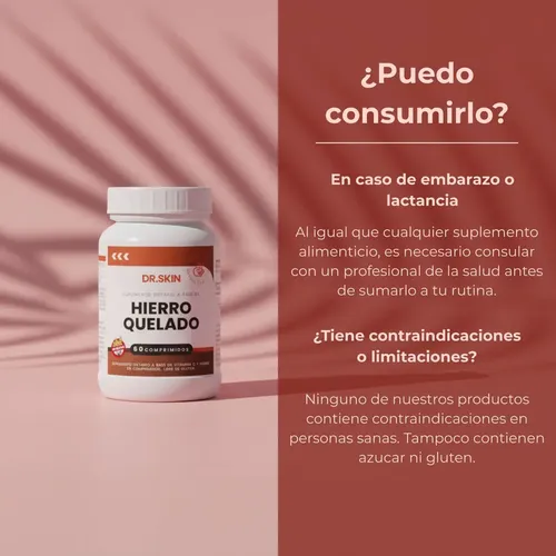 glutathione beneficios y contraindicaciones Hierro Quelado | Dr Skin | 60 Comprimidos | 50mg | ¡aumentá Tu Energía, Combatí La Fatiga La Anemia, Mejorá Tus Defensas Con Alta Absorción! Size:60 servings Does glutathione cause cancer? GUTTIDES™
