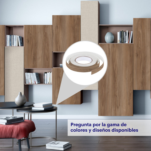 Cubre Canto Melamina Moscato De 50 Mm 50 Mtrs ***