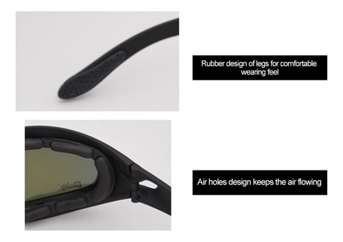 // Gafas Tácticas C5 Polarizadas Uv400 Deportivas