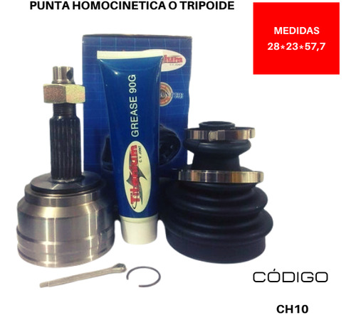 Punta Tripoide Chrysler Neon Juvenil Lujo 2.0 L1996 4  1995