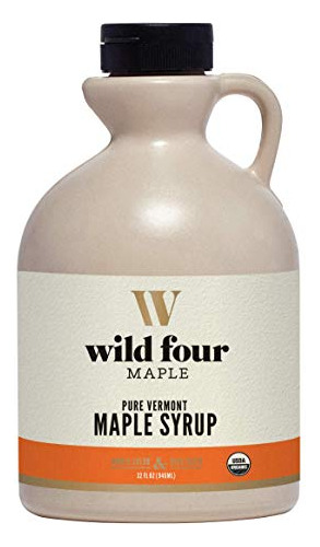 Jarabe De Maple - Jarabe - Wildfour Organic Maple Syrup, 100
