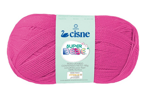 Lana Super Bebe Cisne Por 5 Ovillos (500 Grs.) 