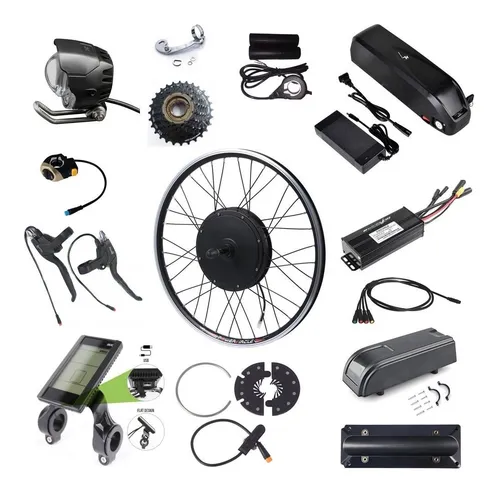 Kit Conversión Bici Eléctrica R-29 1000w Bateria Li 48v 13ah