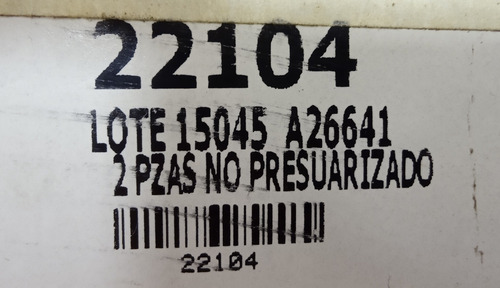 Amortiguador Fiat 131 Trasero 22104