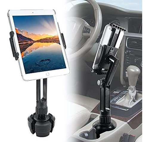 Soporte De Auto Para Tablets Celular 3.5-8 PuLG Portavasos 