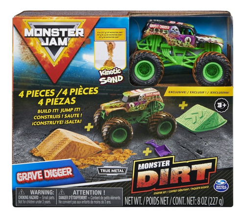 Monster Jam Monster Dirt Con Arena Kinetica De Casa Valente