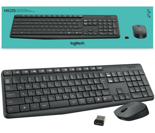 Combo Inalambrico Teclado Y Mouse Kit Wireless Logitech ®