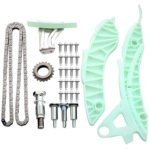 Tk1100 Timing Chain Kit Tensioner Guide Rail Fits For M...