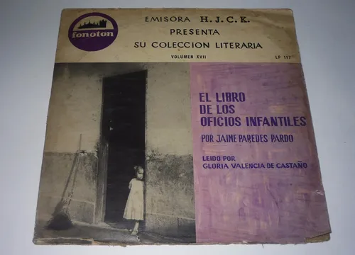 Jaime Paredes Pardo - El Libro De Los Oficios - Hjck - Lp (Usado)