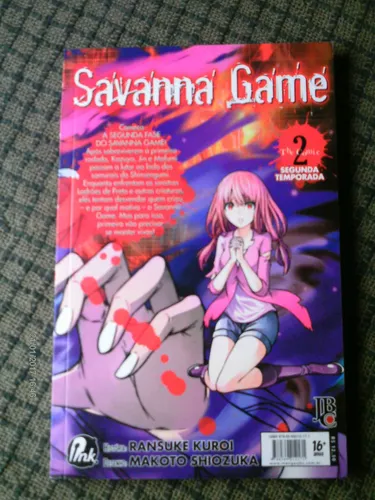 Mangá Savanna Game - 2ª temporada - Mangás JBC