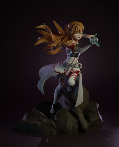 Asuna - Stl Para Impresion 3d (Usado)