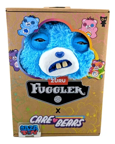 【海外限定·未開封】Fuggler × CareBears GrumpyBear Para Fuggler Care Bears Grumpy Bear Blue Bear | Parcelamento sem juros