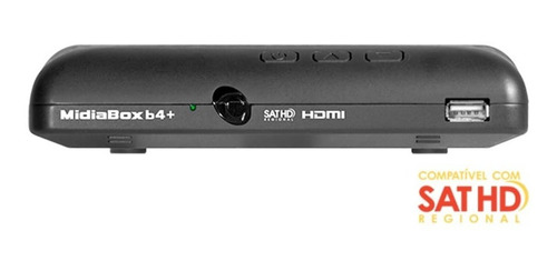 Imagem 4 de 7 de Receptor Digital Century Midiabox B4 Hd Tv Midia Box B4