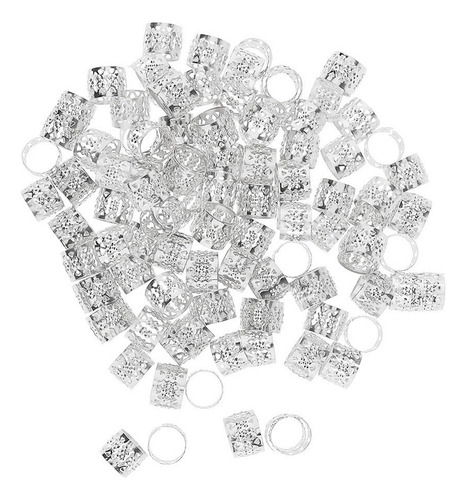 200x Anillos Para El Cabello Anillos Para Trenzas Clips Para