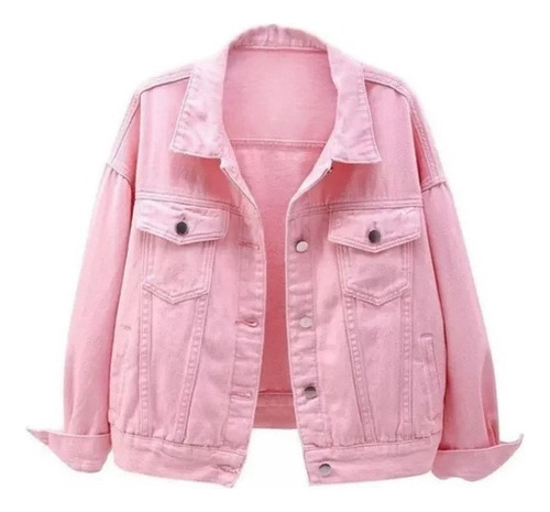 Chaqueta Vaquera Para Mujer Bf, Estilo De Diferentes Colores