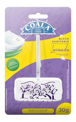 Detergente Sanitário Bloco Coala Lavanda 30g