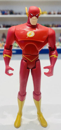 Boneco The Flash Wally West Liga Da Justiça Sem Limites Jlu (Usado)
