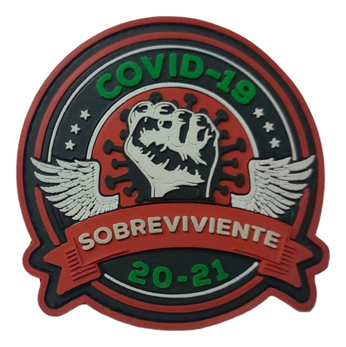 Insignia Parche De Pvc Sobreviviente