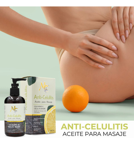 Kit Mc Life Cuidado De Pies + Aceite Masaje Anticelulitis