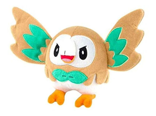 Pokemon Rowlet Peluche  8 Pulgadas