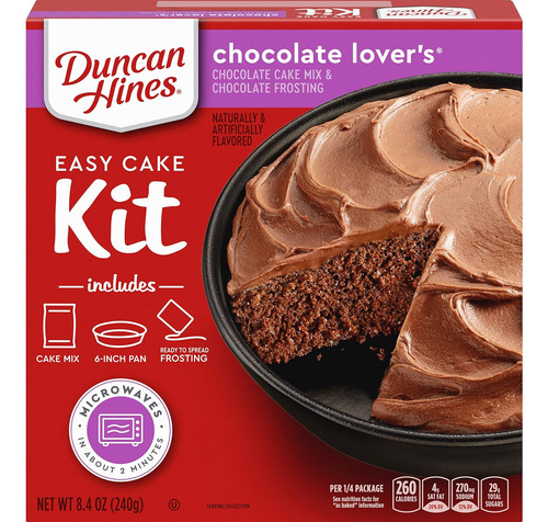 Kit Pastel Chocolate Lover's Duncan Hines 238 G