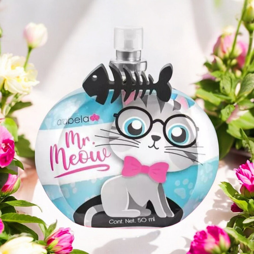 Mr Meow Fragancia Juvenil 50ml Aroma Floral Frutal Arabela Volumen De La Unidad 50 Ml