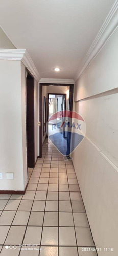 Excelente Apartamento Com 3 Suítes E 4 Vagas De Garagem À Venda - 180m² - Candelária - Natal/rn - Ap0093