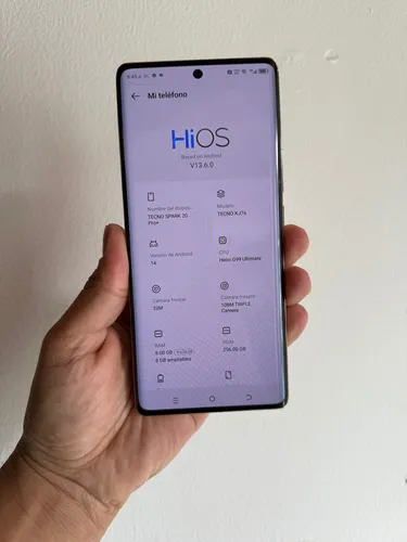 Tecno Spark 20 Pro Plus 256g 16g De Ram Buen Estado Libre (Usado)