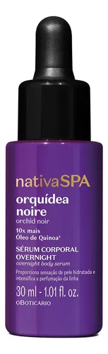 Sérum Corporal Overnight Nativa Spa Orquídea Noire 30 Ml