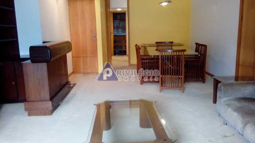 Imagem 3 de 30 de Apartamento À Venda, 4 Quartos, 1 Suíte, 3 Vagas, Lagoa - Rio De Janeiro/rj - 3966