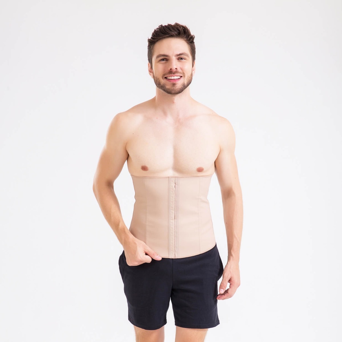 Faixa Abdominal Masculina Pós Cirúrgica Cinta Masculina Abdominal 407 Esbelt Pós Cirúrgica | Parcelamento sem juros